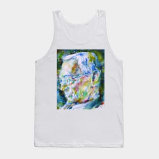 HERMANN HESSE - watercolor portrait .4 Tank Top